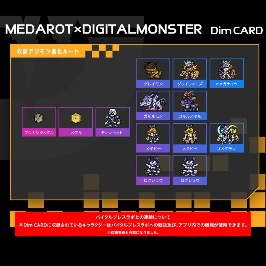 Dim Card Digimon Medabot